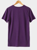 Plus Size Women'S Casual V-Neck Short Sleeve T-Shirt With Bold Letter Print - Heather Gray Relaxed Fit Machine Washable Spring Summer Fall Top Ps05, Everyday Comfort, Durable Casualwear - Image 6