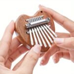 Mini 8-Key Kalimba Thumb Piano Gifts For Beginners Music Lovers Players, Cute Instrument Pendant Keychain Accessories - Image 7