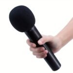 5Pcs Thickened Foam Mic Covers - Disposable Handheld Microphone Windcreens & Sponge Surfaces, Noise Reduction For Live Streaming, Podcasting, Voice Recording, Microphone Accessories, Podcasting Essentials, Protective Mic Cover - Image 2