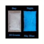 10G Vibrant Fluorescent Decorative Marbles - Luminous Glow Pigment Gravel For Diy Garden Party Decorations, Bright Sand And Stone Accents - Image 13
