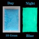 10G Vibrant Fluorescent Decorative Marbles - Luminous Glow Pigment Gravel For Diy Garden Party Decorations, Bright Sand And Stone Accents - Image 7