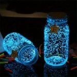 10G Vibrant Fluorescent Decorative Marbles - Luminous Glow Pigment Gravel For Diy Garden Party Decorations, Bright Sand And Stone Accents - Image 8