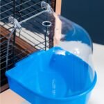 1Pc Clear Bird Bathtub, Parrot Bathroom For Bird Cage, Bird Hanging Accessories, Pet Bird Supplies Christmas Gift - Image 10