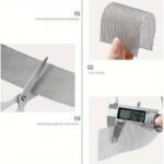 1 Roll Window Screen Repair Tape, Self Adhesive Mesh Tape, Anti Insect Mosquito Mesh, Broken Holes Repairing Strong Self Adhesive Window Screen Repair Tape, Window Net Screen Repair Patch, Covering Up Holes Tears Anti-Insect Mosquito Mesh - Image 10