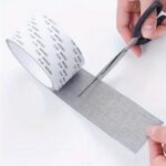 1 Roll Window Screen Repair Tape, Self Adhesive Mesh Tape, Anti Insect Mosquito Mesh, Broken Holes Repairing Strong Self Adhesive Window Screen Repair Tape, Window Net Screen Repair Patch, Covering Up Holes Tears Anti-Insect Mosquito Mesh - Image 6