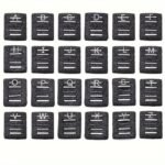 Hot 2024 New Shiny Alphabet Initial Letter Watchband Ring Loops, Luxury Rhinestone Watch Strap Charms Decorations 5Pcs Alphabet Initial Letter Watchband Rings Loops Compatible With Watch Garmin Smartwatch (A-Z) - Image 13