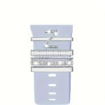 Hot 2024 New Shiny Alphabet Initial Letter Watchband Ring Loops, Luxury Rhinestone Watch Strap Charms Decorations 5Pcs Alphabet Initial Letter Watchband Rings Loops Compatible With Watch Garmin Smartwatch (A-Z) - Image 27