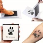 Pet Dog Footprint Handprint Pad, Safe Non-Toxic Printing Pad, Pet Footprint Paw Print Pad, Footprint Pad Ink-Free - Image 3