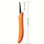 1Pc Professional Grout Remover Tool, Folding Beauty Seam Construction Hook Knife, Ceramic Tile Gap Cleaning Tool, Seam Slotter For Kitchen, Bathroom, Bedroom Tile Joints & Corners, Durable Material - Image 5
