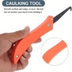 1Pc Professional Grout Remover Tool, Folding Beauty Seam Construction Hook Knife, Ceramic Tile Gap Cleaning Tool, Seam Slotter For Kitchen, Bathroom, Bedroom Tile Joints & Corners, Durable Material - Image 2