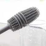Easy-Clean Silicone Bottle Brush With Long Handle - Perfect For Sports & Outdoor Use - Image 9
