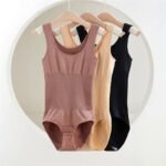 1Pc Large Size Tummy Control Body Shapewear Bodysuit Waist Trainer Women'S Corset Seamless Abdomen Pant Crotch Buckle Underwear - Image 8