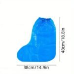 1Pair Waterproof Rain Shoe Covers For Adults On Rainy Days, Anti-Slip Thickened Shoe Covers - Image 6