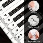 Piano Keyboard Stickers For Learning Notes - Removable, Bold Large Letter Labels For 88/61/54/49/37 Keys - Ideal For Beginners - Image 6