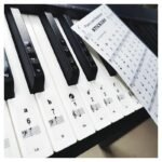 Piano Keyboard Stickers For Learning Notes - Removable, Bold Large Letter Labels For 88/61/54/49/37 Keys - Ideal For Beginners - Image 5