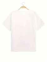 Heart Print Crew Neck T-Shirt, Casual Short Sleeve T-Shirt For Spring & Summer, Women'S Clothing - Image 2