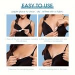 36/72/108Pcs Invisible Anti-Slip Stickers, Seamless Double-Sided Adhesive Clear Sticker For Shirt Neck, Women'S Lingerie & Underwear Accessories - Image 7