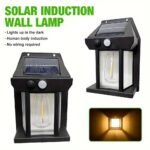 1Pc Solar Motion Lights Outdoor, 3 Modes House Solar Lights,Solar Wall Lights Outdoor Lights For Front Door, Backyard, Garage, Deck(Warm White) - Image 2
