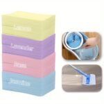 50/100/200/400 Pack Foam Floor Cleaning Flakes, Concentrated Decontamination For Tile, Wood, Bathroom, Car - Uncharged Cleaning Tool Accessories, Strong Odor Elimination, Blue - Image 4