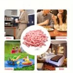 50Pcs Compressed Towels, Disposable Face Wash Towels, Small Square Face Cleansing Towels For Travel And Business Trips, Disposable Face Wash Towels, Convenient. - Image 5