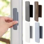 2Pcs Self-Adhesive Window & Cabinet Handles - Easy Install, No Glue Needed - Versatile For Glass, Tile, Wood Surfaces