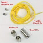 No-Tie Elastic Shoelaces For Sneakers & Skate Shoes - Adjustable, Stylish, Unisex - Secure, Comfortable Fit With Buckles, Spandex Material, Skate Shoe Accessories | Stylish Shoelaces | Adjustable Fit, Shoelace Storage - Image 6