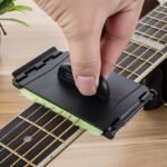 1Pc Black Guitar String Cleaner Brush Board Scrubber - Fingerboard Rub Cleaning Tool For Acoustic Electric Bass Maintenance Care Accessories, Acoustic Guitar Accessories - Image 4