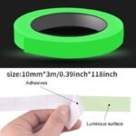 1 Roll Luminous Tape, Night Vision Glow In Dark Safety Warning Security Stage Home Decoration Tape - Image 8