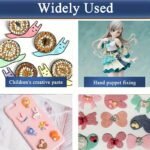 120Pcs Clear Gel Display Adhesive Points, Removable Double-Sided Sticky Pads For Wall Hanging & Figure Display - Office Essentials - Image 10