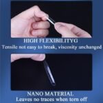 120Pcs Clear Gel Display Adhesive Points, Removable Double-Sided Sticky Pads For Wall Hanging & Figure Display - Office Essentials - Image 4