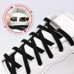 Quick-Tie Elastic Shoelaces For Sneakers - 1 Pair, 100.08Cm Length, No-Tie Design With Metal Lock, Durable Nylon, Multiple Colors Available - Image 6