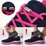 Quick-Tie Elastic Shoelaces For Sneakers - 1 Pair, 100.08Cm Length, No-Tie Design With Metal Lock, Durable Nylon, Multiple Colors Available - Image 8