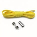 Quick-Tie Elastic Shoelaces For Sneakers - 1 Pair, 100.08Cm Length, No-Tie Design With Metal Lock, Durable Nylon, Multiple Colors Available - Image 20