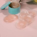 12Pcs Silicone Nipple Covers, Reusable Breast Petals Lift Invisible Bras Pasties, Bra Padding Sticker Patches, Adhesive Pads For Women, Fashion Accessories | Seamless Design | Reusable Covers - Image 2