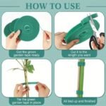 5 Meters/Roll Reusable Nylon Plant Tie - Green Garden Plant Bandage Cable Tie - Self-Adhesive Plant Fastening Tape - Suitable For Plants, Gardens, Home - High-Quality, Durable And Easy To Use - Image 6