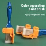 Multi-Purpose Edge Painting Brush Set, 1Pc No-Battery Needed Manual Paint Brush, Plastic Handheld Clean-Cut Painter'S Tool With Wooden Handle For Wall, Ceiling, Window Frame & Narrow Surface Decoration - Image 9