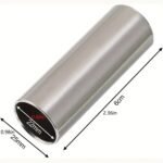 A 60Mm Guitar Slide - A Guitar And Ukulele Stringed Instrument Finger Slide Made Of Stainless Steel/Glass Material - Guitar Accessory - Image 2