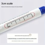 4Pcs Long Nib Marker Pen Set - Waterproof Oil-Based Deep Hole Markers In Red, Black, Green, And Blue Ink - Durable Plastic Body For Bathroom Decoration And Versatile Use, Bathroom Decoration Essentials | Bold Writing Experience | Precision Tip Markers, Bathroom Decor And Accessories - Image 9