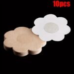 10/50/100Pcs Disposable Strapless Self-Adhesive Breast Lift Pasties - Floral Design, Wireless Support, Opaque Coverage For Women, Gym, Swimwear, Sleep - Single-Use Adhesive Backing, No Washable Care, Breast Lift Tape, Discreet Underwear, Comfortable Fit - Image 9