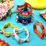 Mini Size 1Pc Plastic Percussion Tambourine For Baby Hand Tambourine Musical Instrument 4 Bells On Abs Tambourine Musical Rhythm Instrument Hand Held Percussion Drum For Party Performance Concert, Tambourine For Church, Tambourine Wedding, Tambourine High Quality, Tambourine For Wedding, Tambourines For Wedding, Professional Tambourine, Music Instruments Tambourine, Tambourine For Party, Tambourines For Party, Colourful Handheld Tambourine, Tambourine Round, Small Tambourine - Image 10