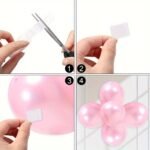 Silicone Double-Sided Adhesive Dots, 5Rolls/500Pcs Removable Multi-Purpose Mounting Tape For Crafts And Wedding Decorations, Durable Plastic, Essential For Daily Office Use - Image 6