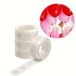 Silicone Double-Sided Adhesive Dots, 5Rolls/500Pcs Removable Multi-Purpose Mounting Tape For Crafts And Wedding Decorations, Durable Plastic, Essential For Daily Office Use - Image 7