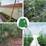 2Pcs Heavy-Duty Pvc Garden Trellis Mesh - Sturdy Support For Climbing Plants, Flowers & Vegetables, Durable Weather-Resistant Material With Easy Setup & Secure Stakes For Outdoor Gardening - Image 4