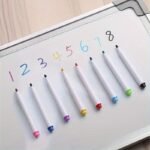 8-Color Dry Erase Pen With Magnetic Marker, Suitable For Office Whiteboard And Calendar, Refrigerator Halloween And Christmas Gift - Image 5
