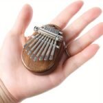 8-Tone Kalimba Finger Piano, High-Quality Miniature Handheld Keyboard, Portable Party Gift For Ages 14+, No Power Required, Artificial Wood Material, Home & Kitchen Party Supplies