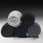5 Pairs Four Seasons Bamboo Fiber Men'S Mid Tube Socks Casual Breathable Business Socks - Image 2