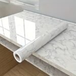 Marble Pattern Wall Stickers, Kitchen Wallpaper Decals, Self-Adhesive Stickers For Furniture Renovation, Suitable For Bathroom And Kitchen, Home Decor, Drawer Organizer Boxes