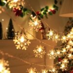 Snowflake Led String Lights, Battery Powered, Fairy Lights For Christmas Decoration, Living Room, Bedroom, Staircase, Party, Wedding - No Battery Included - Image 5