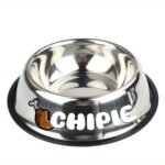 Personalized Anti Slip Stainless Steel Pet Bowl With Custom Name - Perfect For Cats And Dogs, Perfect For Food And Water Supply - Image 28