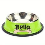 Personalized Anti Slip Stainless Steel Pet Bowl With Custom Name - Perfect For Cats And Dogs, Perfect For Food And Water Supply - Image 9